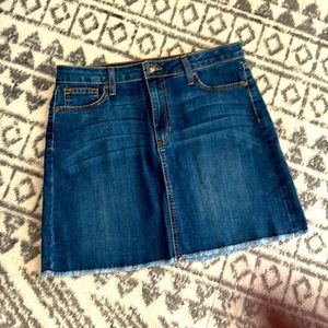 NWOT Jean Skirt